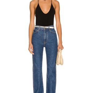 KHAITE Black Bodysuit